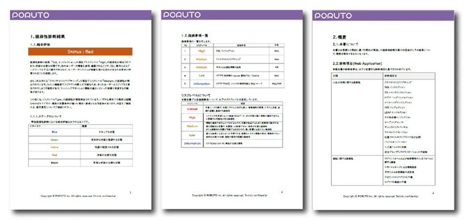報告書サンプル